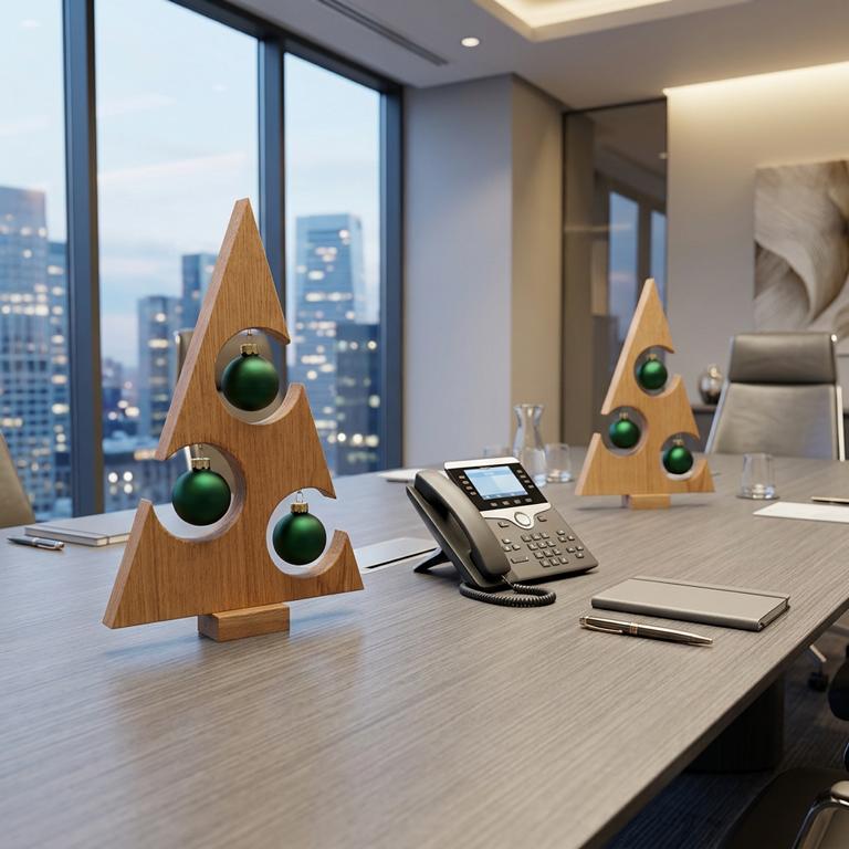 Weihnachtsdeko fürs Büro: was funktioniert und was der Brandschutz sagt - Baumkrone