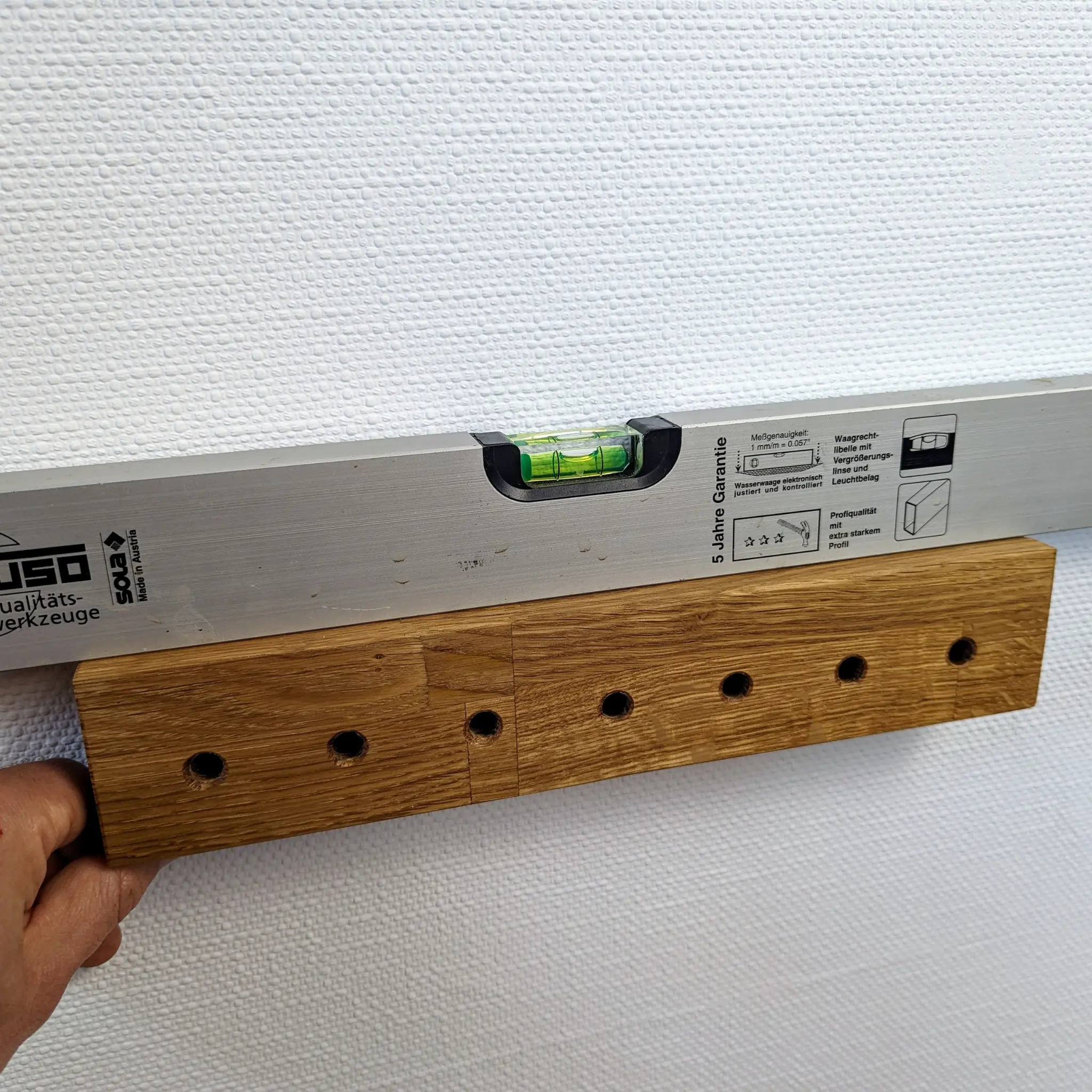 Schlüsselbrett aus Eichenholz - Baumkrone