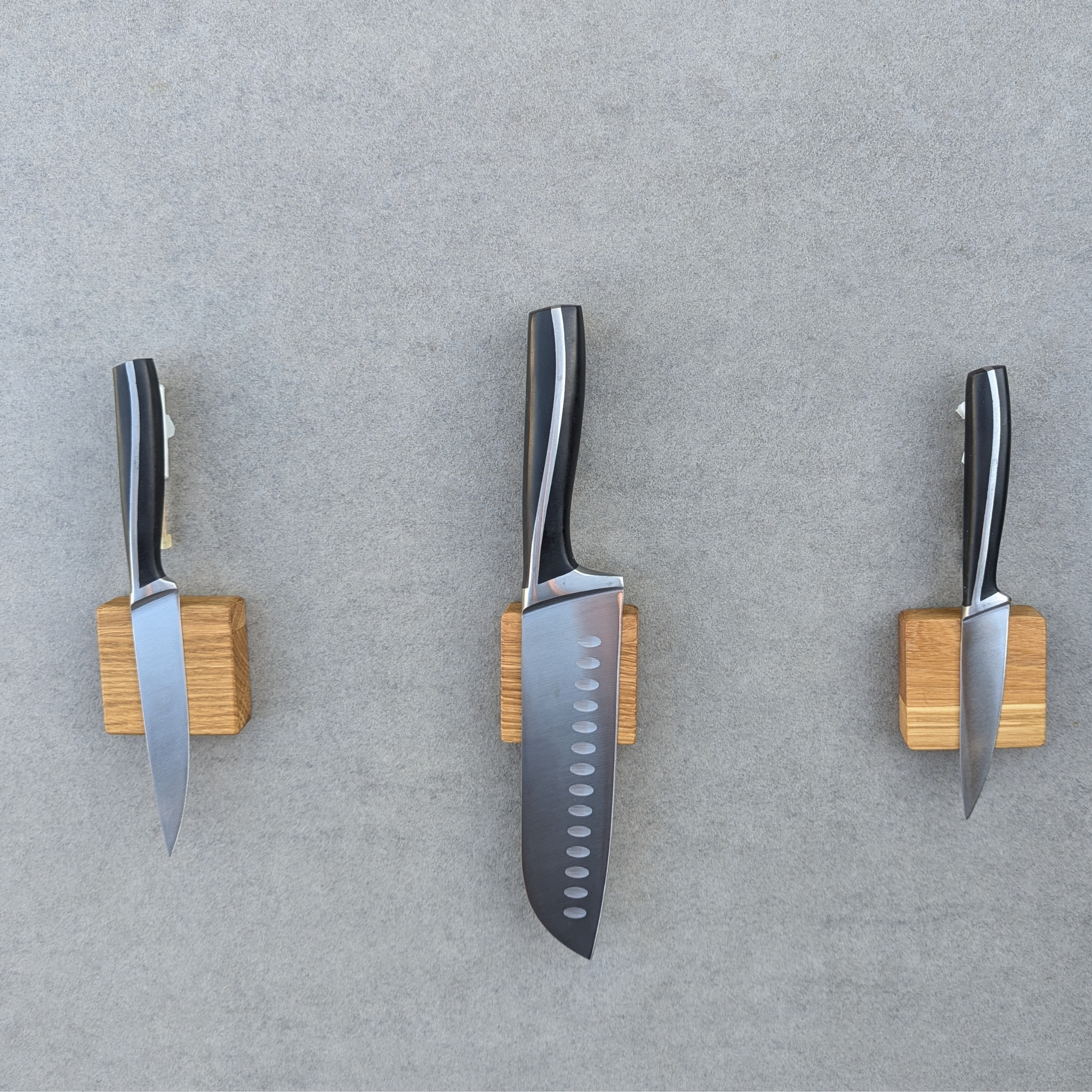 Magnetische Universalhalter Eichenholz (Schlüssel, Messer...)