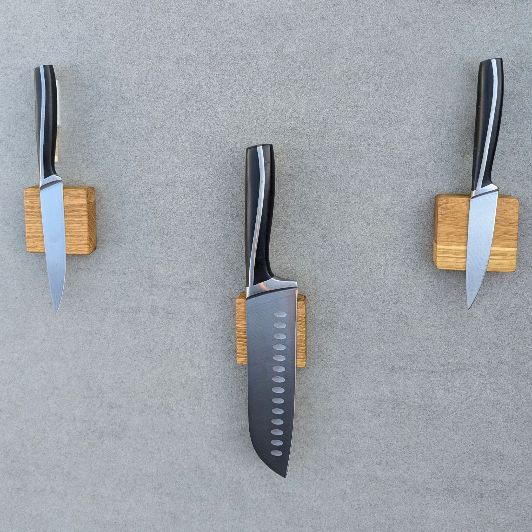 Magnetische Universalhalter Eichenholz (Schlüssel, Messer...)