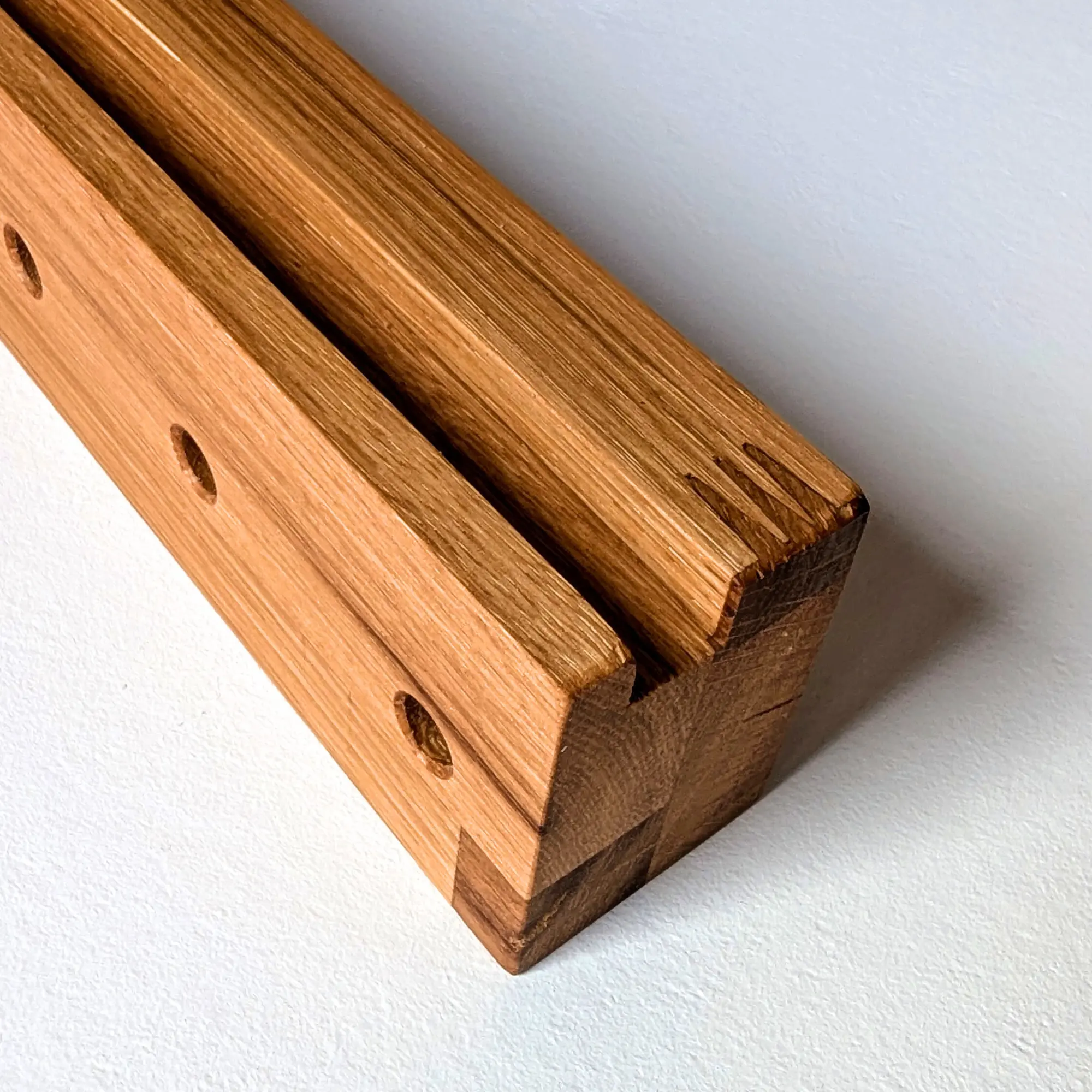 Schlüsselbrett aus Eichenholz - Baumkrone