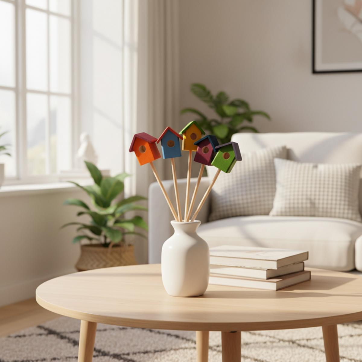 Mini Holzhäuser „Erste Frühblüher“ – das kleine Geschenk statt Blumen