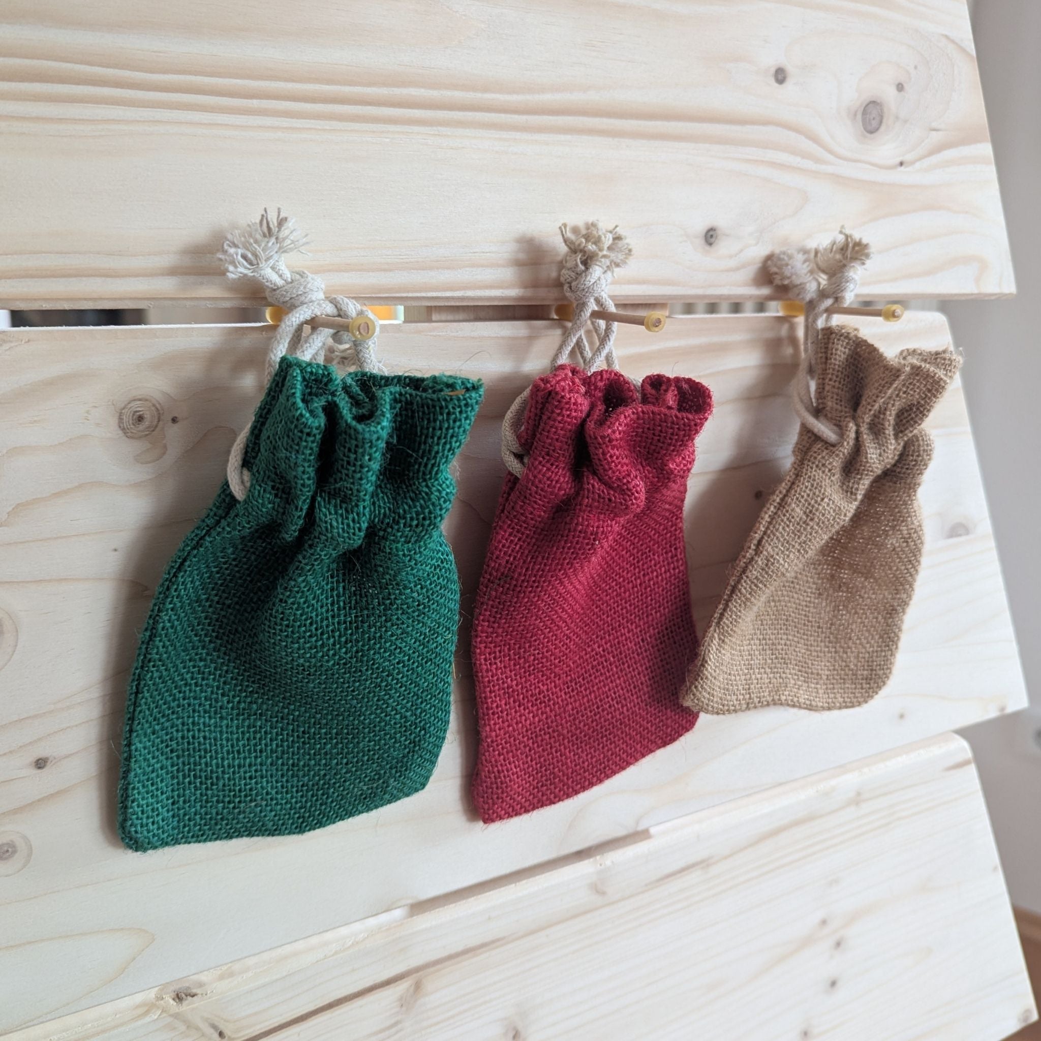 Adventskalender Jutesäckchen
