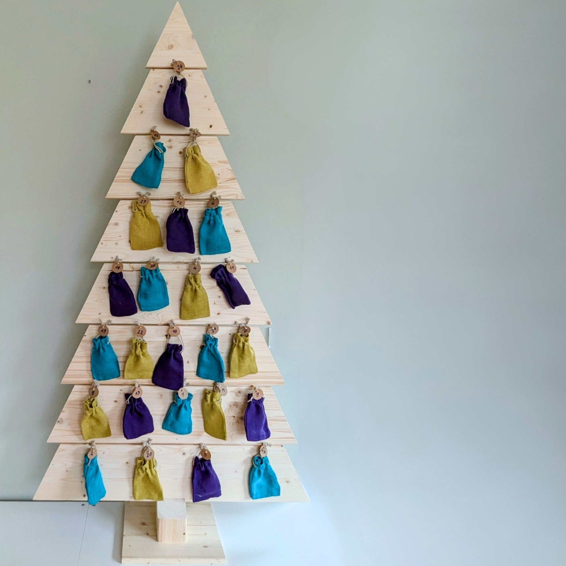Adventskalender Jutesäckchen