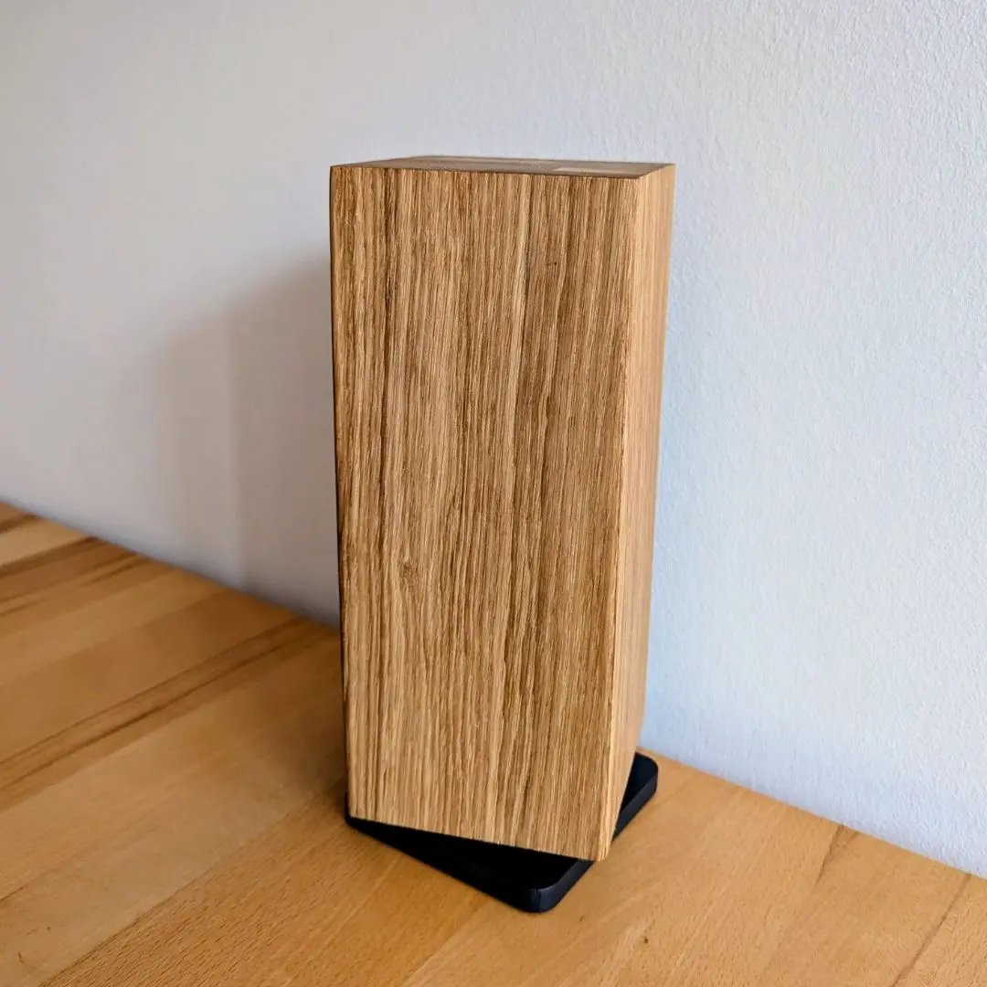 Magnetischer Messerblock aus Eiche – drehbar, elegant & durchdacht