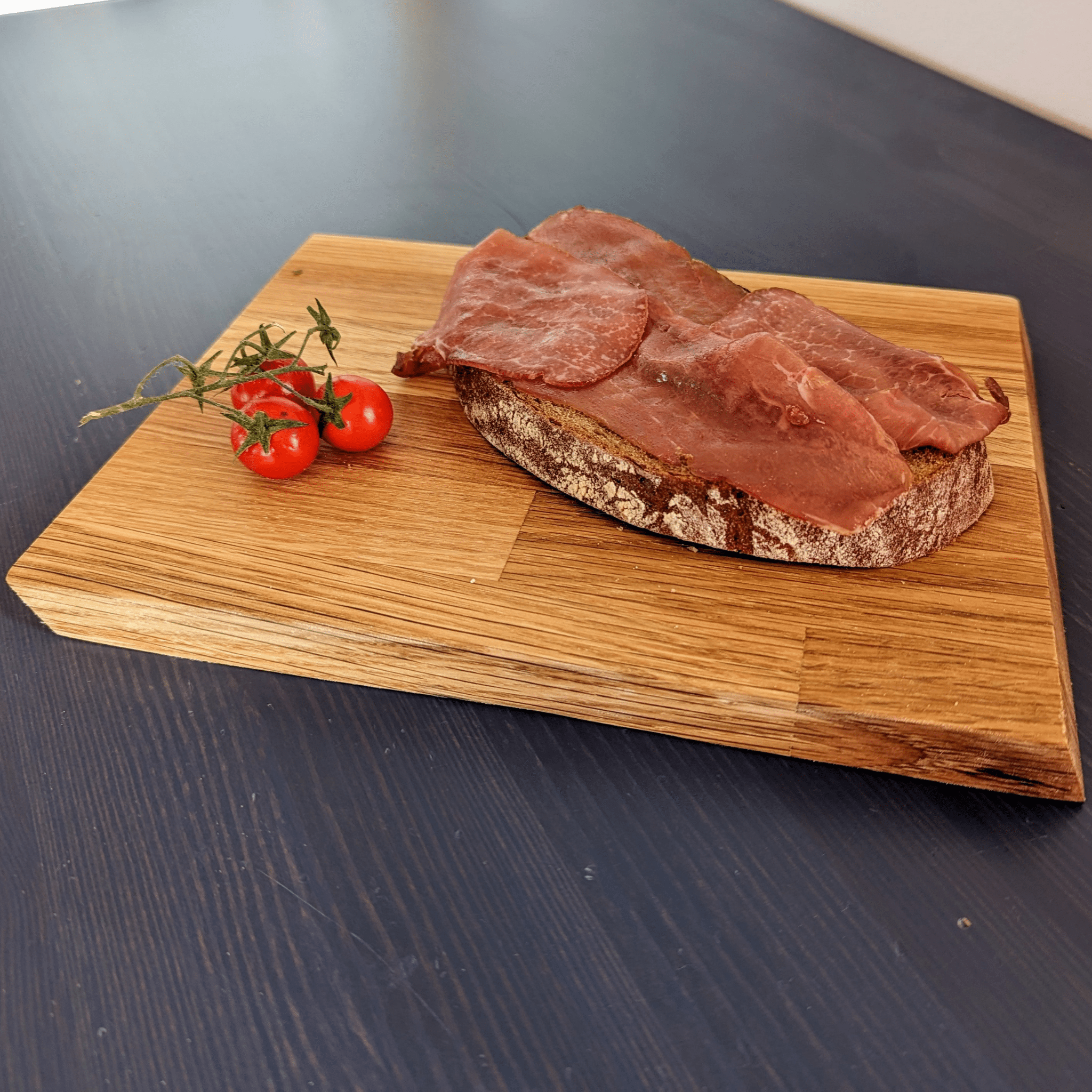 Frühstücksbrettchen aus Eichenholz - Baumkrone